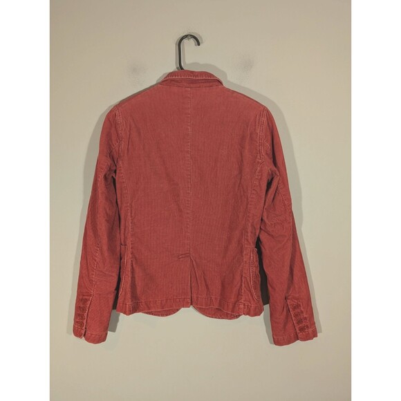 J Crew Womens Terracota Corduroy Blazer Sz S Academia Preppy Vintage Business - Picture 2 of 6